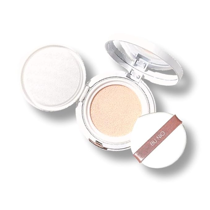 Calming Cool Tone up sun Cushion Foundation SPF50+ CC/BB Cream(0.88FlOz) Transparent&Natural tone-up&Even skin tone-Whitening&Wrinkle Improvement,Derma tested (PINK BEIGE, 0.88Fl Oz(Main))