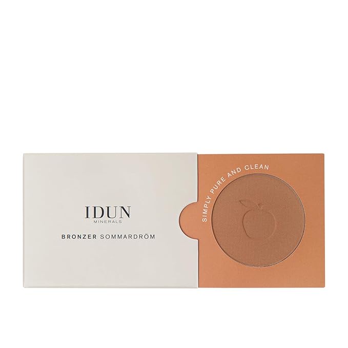 Pressed Mineral Bronzer - Matte, Soft Focus Powder - Infused With Ultra Purified Minerals - For A Sun Kissed Complexion In A Sweep And Sculpted Definition - Sommardrom - 0.16 Oz