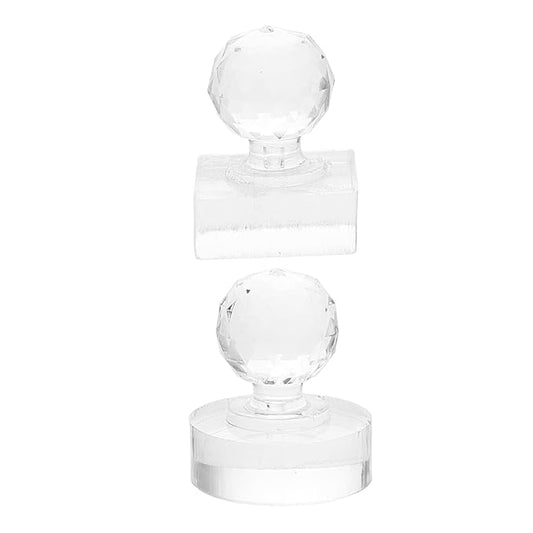 MERRYHAPY 2pcs Eyeshadow Pressing Tool Makeup Palette Lipstick Palette Highlighter Eye Shadow Makeup Eyeshadow Makeup Supplies Depotting Makeup Containers Transparent Plastic