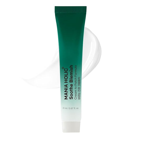 Soothe Blemish Cream | Green Tea Proactive Spot Care, Cream to Patch Formula, Hydrates and Soothes Skin, Makeup Friendly, Korean Skincare, 0.67 fl oz.