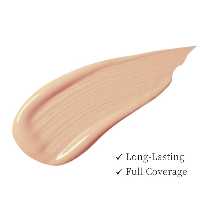 TUNBOT Long Lasting Concealer Foundation, SPF 50, Makeup to Cover Facial Imperfections, Unscented Foundation for All Skin Types (30ml)
