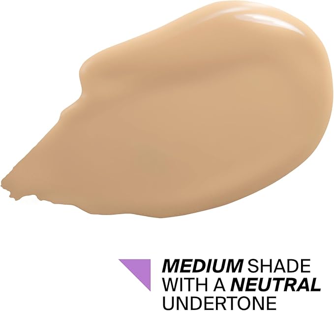 OFRA Absolute Cover Foundation #4 | Liquid Medium Coverage Foundation with Natural FInish | Oil-Free Face Makeup | Medium Shade with Neutral Undertone | 1oz/30ml