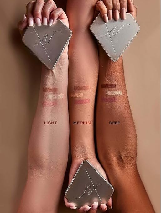 Contour palette travel Makup Contorno subtle beauty makeup stack luminess makeup palettes black radiance contour palette pallets for women bobisuka-blendable-foundation-skeleton-halloween (DEEP)