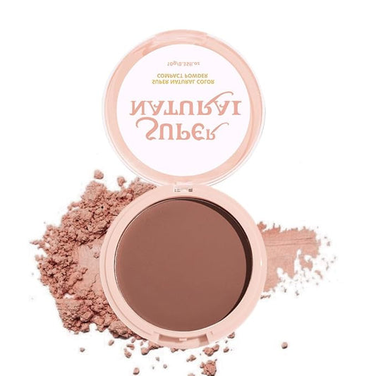 Oil Control Face Pressed Powder, Matte powder setting powder, long-lasting and waterproof loose powder, Flawless Lightweight Face Cosmetics, Cruelty-free, (08, 1 Pcs)