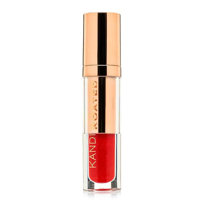 Kandi Koated Glaze Illuminating Lip Shine [Ero] Vegan Lip Gloss | Hydrating Lip Glaze with Paraben-Free, Cruelty-Free Formula, Sheer Color | Beauty & Makeup