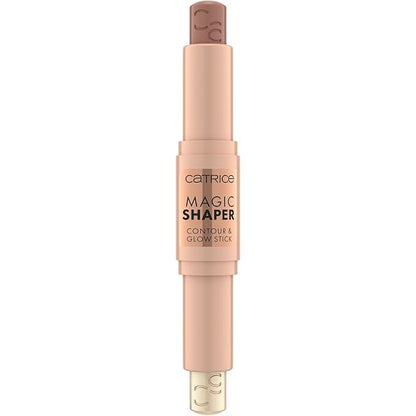 Catrice | Magic Shaper Contour & Glow Stick | 2-in-1 Matte Contour & Shimmering Highlight | Face Shaping & Brightening Make Up | Vegan & Cruelty Free | Without Parabens (20 | Medium)