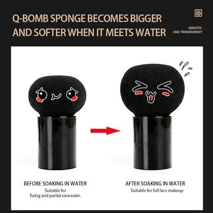 Air Cushion CC Cream Mushroom Head, Concealer Moisturizing BB Cream Foundation, Waterproof Matte Long Lasting Bright Face Makeup Base Long Lasting Cushion CC (2# Ivory)