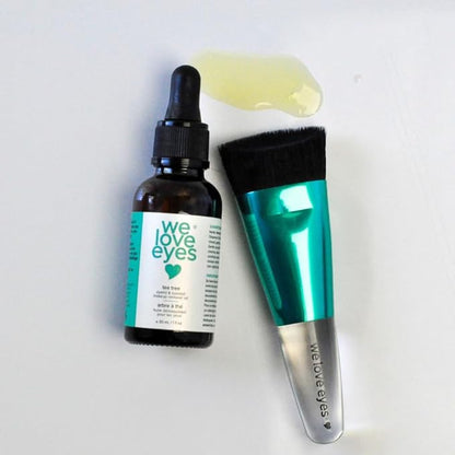 We Love Eyes - Tea Tree Oil Eye Makeup Removal System - Limit unnecessary lash and brow loss when removing eye makeup