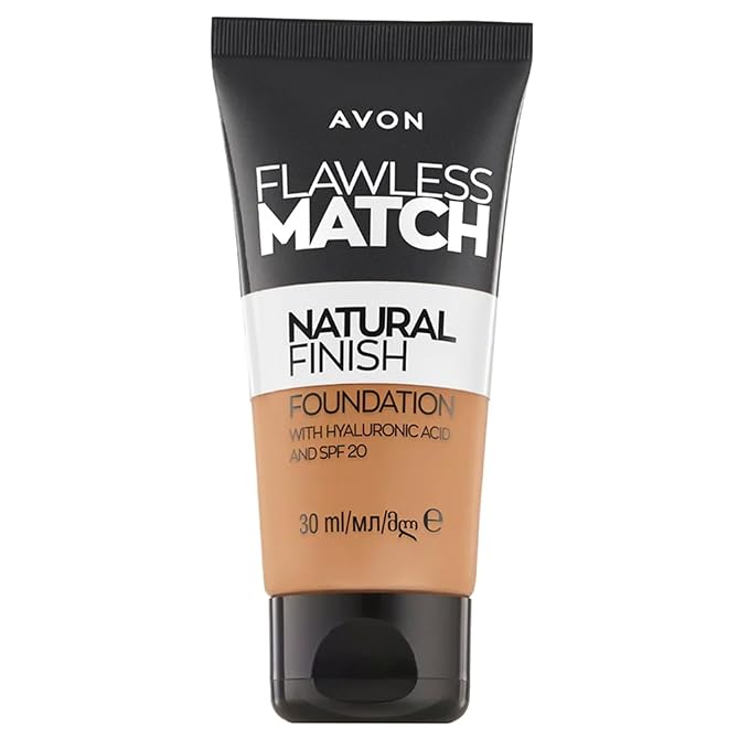 Avon Flawless Match Natural Liquid Foundation 30 ml (Medium Beige, 1 Fl Oz)