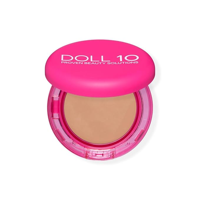 Doll 10 Peptide Bounce Balm Foundation™ – Hydrating, Age-Defying Foundation for Older Women, All Skin Types – Vegan, Clean, Natural, Medium Buildable Coverage, Blurs Fine Lines - [Light]