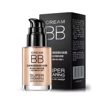 Super Wearing BB Cream, Long-Lasting Foundation, Natural Coverage, 30ml