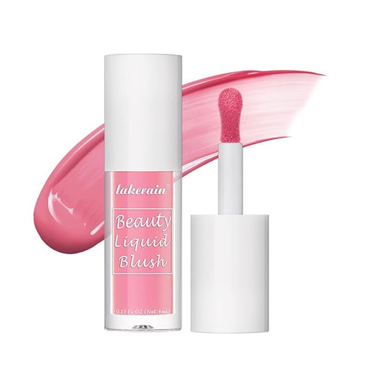 Velvet Liquid Blush, Natural Matte Finish Looking, Dewy Cheek Tint, Soft Cream Face Blush,Moisturizing Lightweight Blendable Feel,Long-Lasting-108#
