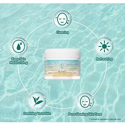 Pure Oil Cleansing Balm I Low pH, Vegan, Cruelty Free | Daily Makeup Remover Calming and Hydrating Facial Cleanser