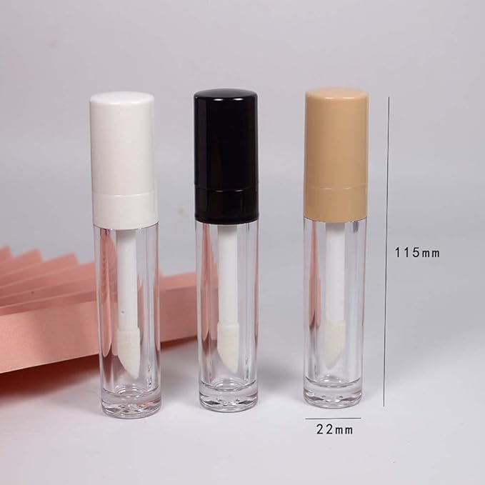 COSIDEA 14 pcs empty 8ml big wand lip gloss tube concealer tube packing (white)