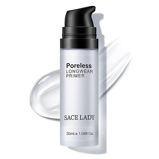 SACE LADY Face Primer and BB Foundation Makeup Set, Matte Pores Full Coverage Long Lasting Flawless Make Up Kit