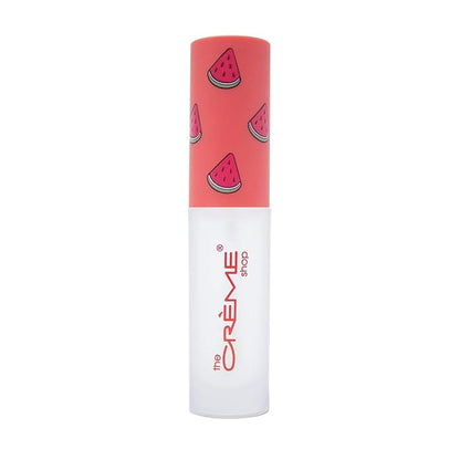 The Crème Shop Moisturizing Lip Gloss | Hydrating Oil & Conditioning Treatment with Nourishing Coconut Oil and Essential Vitamins A, C and E | Made in Korea | -Watermelon Ice