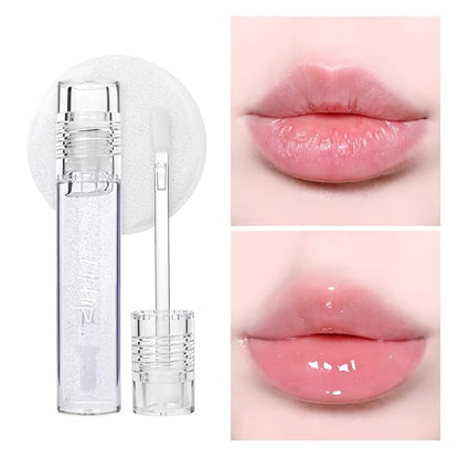 Lip Plumping Gloss,Spicy Lip Lip Gloss, Moisturizing & Glimmer Glow Lip Gloss