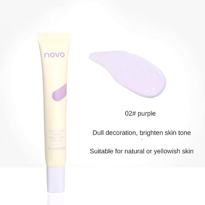 Novo Soft Glow Primer - Hydrating & Mattifying Makeup Base, Brightening, Oil Control, Flawless Skin, Lightweight, Nourishing Ingredients, All-in-One Primer for Smooth & Radiant Finish