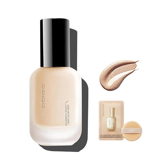 Uodo Liquid Foundation - Moisturizing Light/Matte Long Lasting, Invisible Foundation Makeup, Natural Matte W03