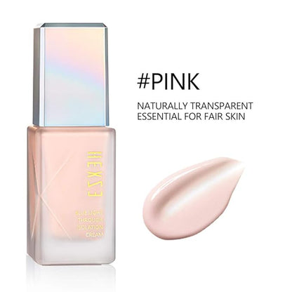 HEXZE Makeup Primer,Base Face Primer, Primer Face Makeup, Fills in Pores and Fine Lines, Natural Matte Finish, Hydrating Face Primer #03 pink