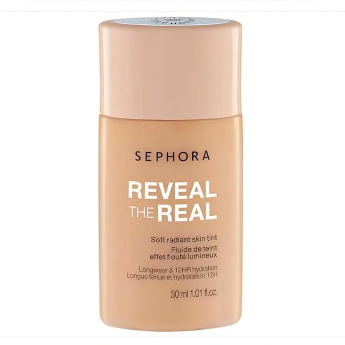 Sephora Reveal The Real Soft Radiant Skin Tint - 140P Fair (Fair Skin with Pink Undertones) - 1.01 fl oz / 30 mL