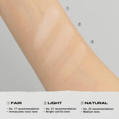 [ABOUT TONE] Blur Powder Pact (02 LIGHT) + Glow Powder Pact + Air Fit Powder Pact + Sebum Cut Powder Pact [4 Types of Powder Pact BUNDLE SET] / Pressed Powder Pact with Mirror and Powder Puff