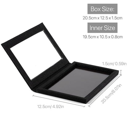 VANANA Empty Magnetic Palette, Makeup Storage Tool for Eyeshadow Powder Highlighter, Keeps Pans Safe Travel Portable
