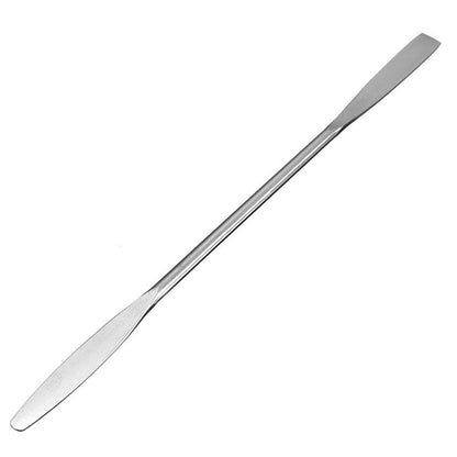 Set of 2 Acrylic Cosmetic Makeup Mixing Plate Nail Art Polish Gel Foundation Eyeshadow Eyes Mixing Palette with Spatula Rod Tool Set
