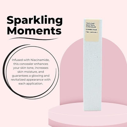 HAUS LABS BY LADY GAGA Triclone Skin Tech Hydrating + De-puffing Concealer with Fermented Arnica 02 Fair Golden