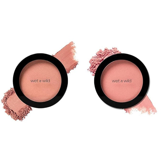 wet n wild Color Icon Blush 2-Pack - Pearlescent Pink & Pinch Me Pink