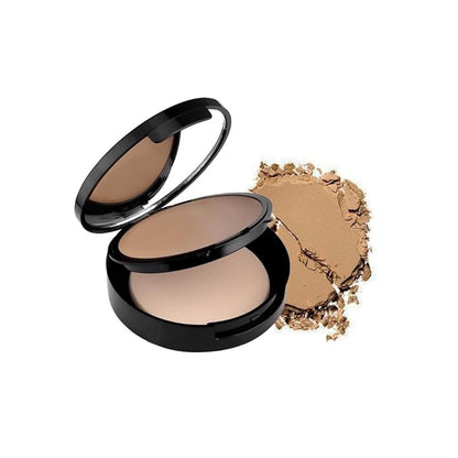 Radiant Professional Velvet Finish Cream Powder Makeup SPF 15 - Cream Foundation Makeup with Natural Looking Matte Finish - Water Resistant - Moisturizing - SPF 15 - Light Beige (02)