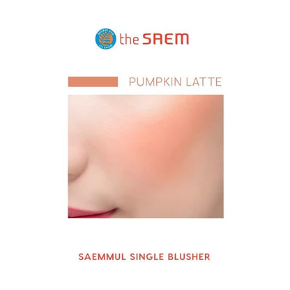 [The SAEM] Saemmul Single Blusher 5g (Pumpkin Latte)