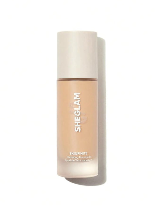 SHEGLAM Skinfinite Flawless Dewy Hydrating Foundation Full Coverage Liquid Foundation - Fair
