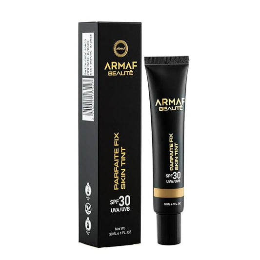 Armaf Beauté Parfaite Fix - Skin Tint | Tinted Moisturizer with Spf 30 For Sun Protection | Semi Matte Finish | Natural, 30 ml/1 fl.oz