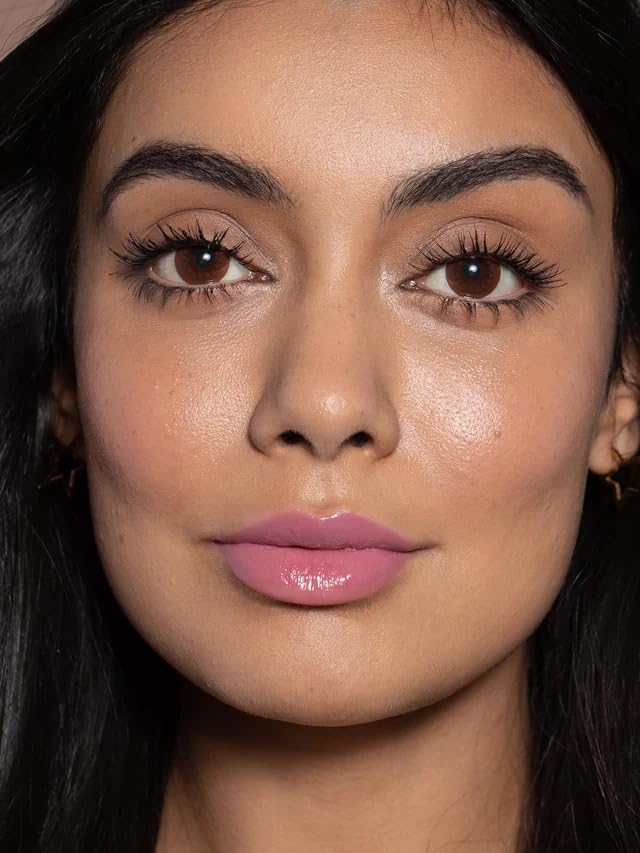 ILIA - Balmy Gloss Tinted Lip Oil | Smoothing Lip Color, Never Sticky | Hydrate, Plump + Moisturize with Hyaluronic Acid | Vegan, Cruelty + Gluten-Free (Maybe Violet, 0.14 fl oz | 4.3 ml)