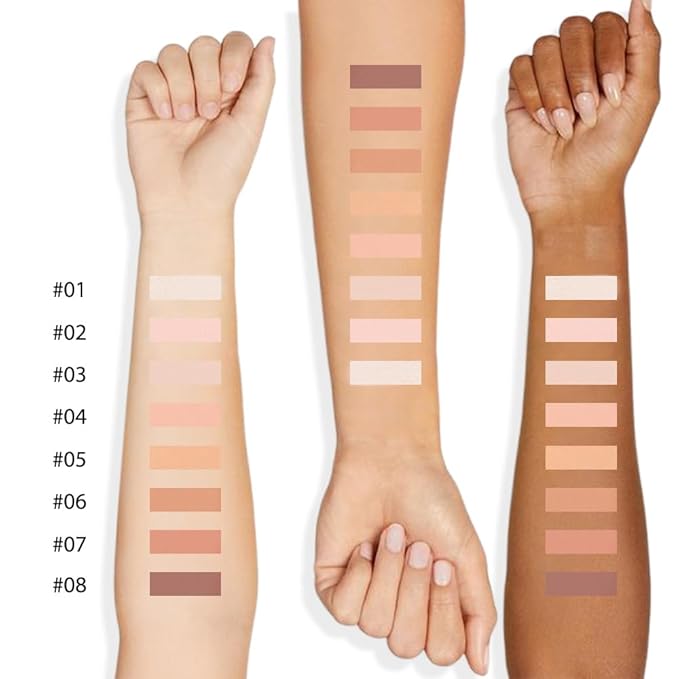 Oil Control Face Pressed Powder, Matte powder setting powder, long-lasting and waterproof loose powder, Flawless Lightweight Face Cosmetics, Cruelty-free, (04, 1 Pcs)