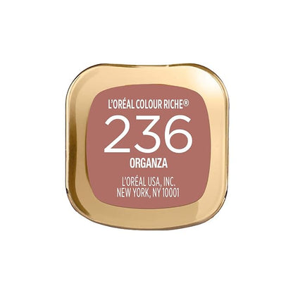 L’Oréal Paris Colour Riche Original Satin Lipstick 236 Organza (Pack of 2)