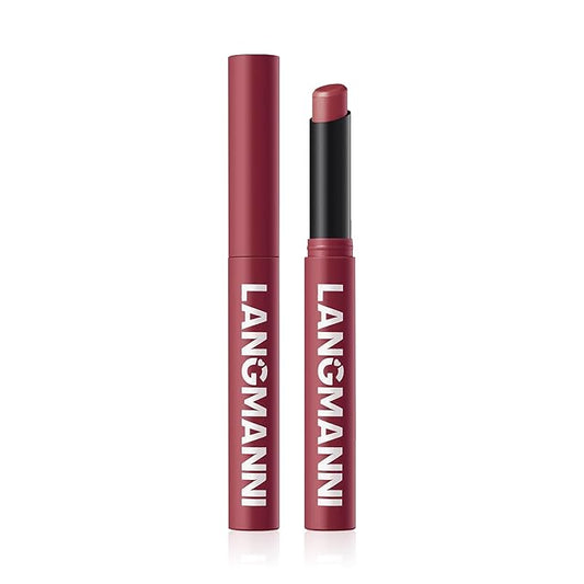 Matte Lipstick - Non-Sticky, Long-Lasting & Waterproof Lipstick for Women, Richly Pigmented, Hydrating Lip Makeup with Smudge-Proof Formula, 1 Count, 0.07oz