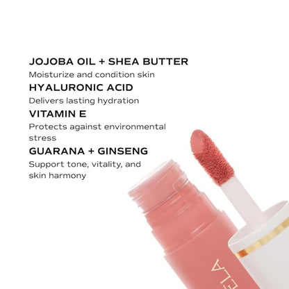 Blissful Moment Dewy Liquid Blush (Petal Bloom, 0.27 Fl Oz)