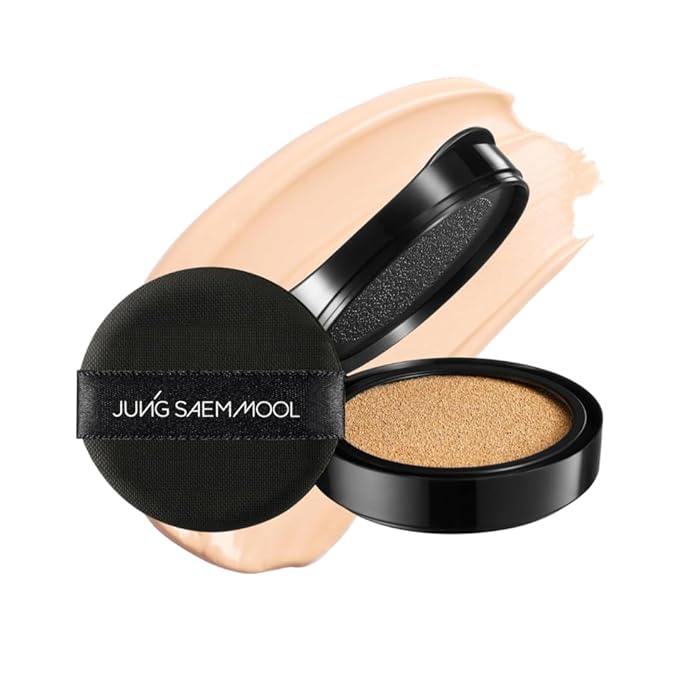 [JUNGSAEMMOOL OFFICIAL] Essential Skin Nuder Cushion (Fair) | Refill | Natural Finish | Buildable Coverage | Makeup Artist Brand