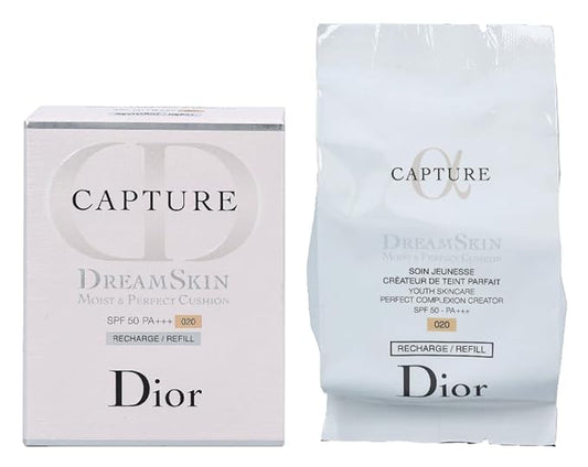 Dior Cushion Refill Capture Dreamskin Moist & Perfect Spf50 Pa+++ 020(1 Pack)