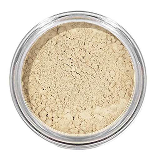 InstaFame Loose Mineral Foundation Powder, Full Coverage Matte With Natural SPF for Sensitive Skin, Momentum