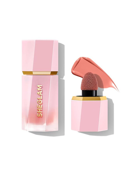 SHEGLAM Color Bloom Liquid Blush Makeup for Cheeks Matte Finish-Cutie Pie