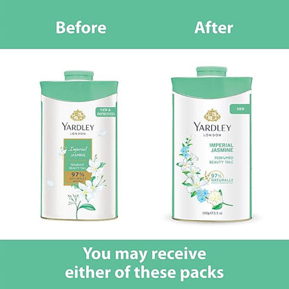 Yardley London Perfumed Talc Jasmine 100g