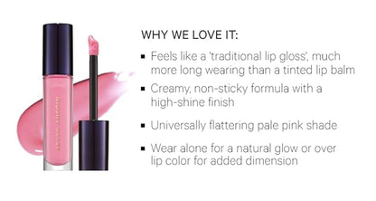 Kevyn Aucoin Celestial Lip Gloss, Erika (creamy semi-sheer pink): Light reflecting shine & sheer. Precision makeup artist applicator. Hydrating, non-stick formula. Multi-dimensional 3D plumping effect