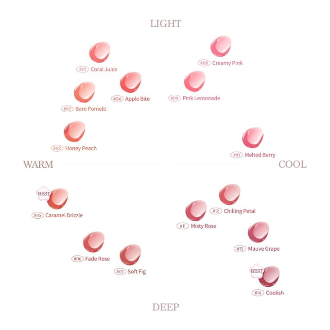 dasique Pure Water Lip Gloss 0.09 oz | Variety of Colors | Dewy Gloss | Buildable Gloss Tesxture | Non-Sticky | K-beauty (#08 Creamy Pink)