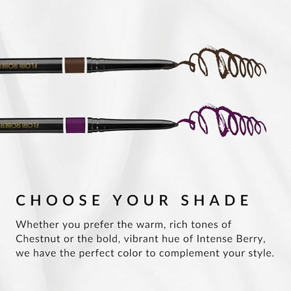 Luxury Lip Pencil by Flori Roberts, Retractable Lip Liner and Filler, Vibrant Lip Makeup for Women of Color or Deeper Skin Tones