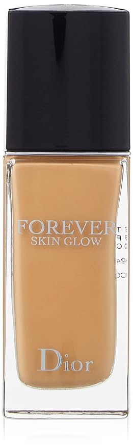 Dior Christian Forever Skin Glow 24h Wear Radiant Foundation 3W Warm/Glow SPF 20, 1.0 Ounce