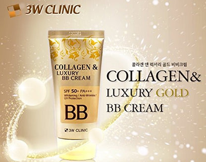 3W CLINIC Collagen & Luxury Gold BB Cream 50ml / 1.69oz (SPF50+ PA+++)
