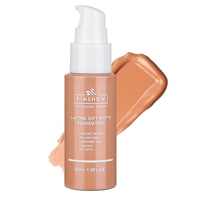 Flawless Matte Liquid Foundation Makeup, Vegan & Cruelty-Free, Liquid Oil-Free Foundation Face Makeup for Combination & Oily Skin, Longwear Medium-Full Coverage (11, 30ml)